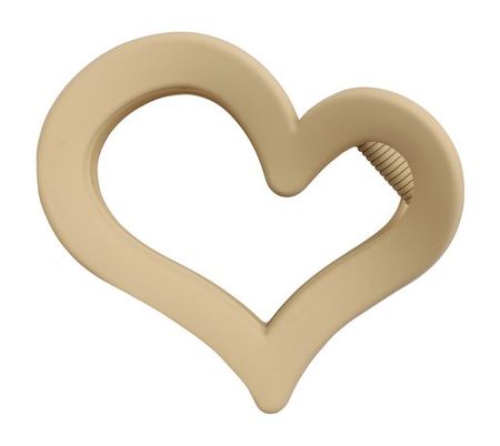 Kosmoshtuchki Heart Hair Clip Beige