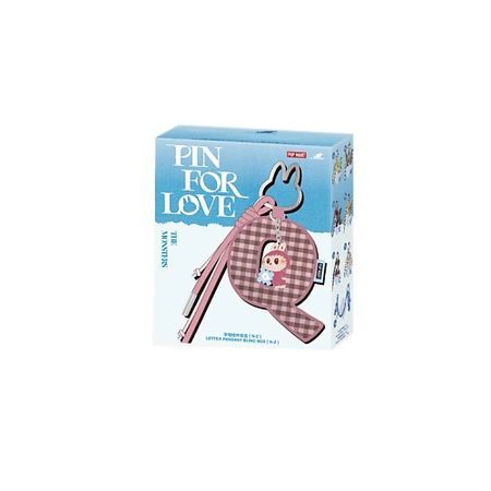 Мягкая игрушка POP MART Брелок-игрушка THE MONSTERS LABUBU Letters Pin for Love N-Z брелок ретрактор pelsone