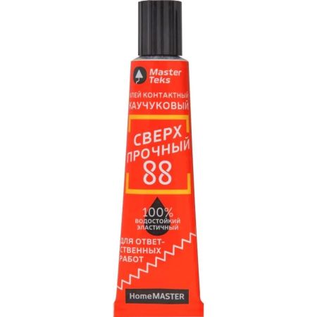Клей контактный каучуковый 88 MasterTeks HM сверхпрочный светло-зеленый 40 г
