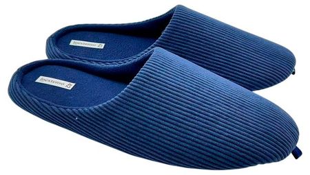 Тапочки мужские InExtenso закрытый нос синие