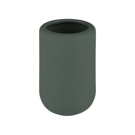 Стакан для ванной Moroshka Terapy настольный керамика зеленый (985-312-03)