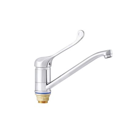 Смеситель для раковины ПСМ Профсан хром локтевой с поворотным изливом (548078) ольга петровна хусаинова академия зла испытание ведьмой