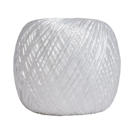 Шпагат ленточный полипропиленовый 2 пряди белый d2 мм 300 м МДС без сердечника