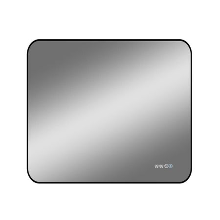 Зеркало с подсветкой прямоугольное 80х70 см с часами Continent Caseiro Led (ЗЛП5053) саньшао танцзя боевой континент том 1 перерождение ученика douluo dalu combat continent маньхуа