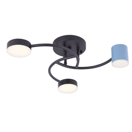 Люстра светодиодная потолочная Freya Tibo 18 Вт 4000К 15 кв.м (FR6048CL-L6B)