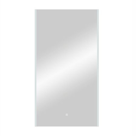 Зеркало с подсветкой прямоугольное 50х100 см с сенсорным включением Continent Novo Led (ЗЛП5042)