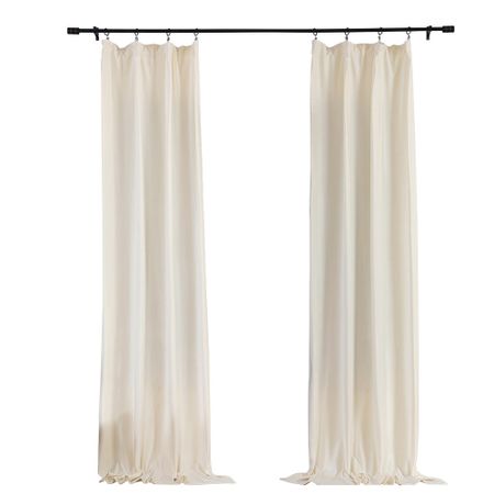 Штора вельвет белая 150х270 см Casa Conforte Holland Вельвет (2 шт.) (6176926) японский простой светлый кофе с бежевой кисточкой полые геометрические кружевные короткие шторы для гостиной спальни эркерные шторы