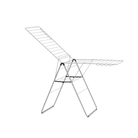 Сушилка для белья напольная Brabantia HangOn 25 м 1220х590х1080 мм серая металлик