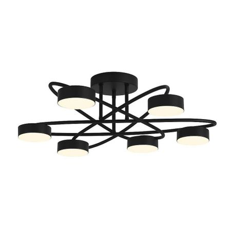 Люстра светодиодная потолочная Freya Vortex 36 Вт 3000К 20 кв.м (FR6155CL-L36B) орен джей софер говори что думаешь осознанный подход к ненасильственному общению