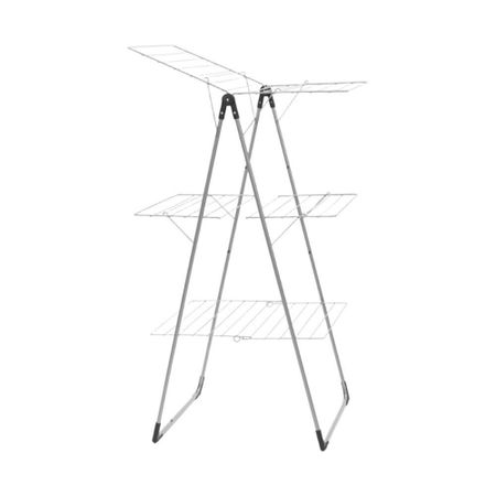 Сушилка для белья напольная Brabantia 23 м 1310х670х850 мм трехъярусная серая металлик ангельские крылья для костюма хэллоуин xr partyday