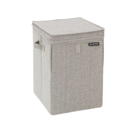 Корзина для белья Brabantia 320х370х445 мм 35 л складная серая (120428)