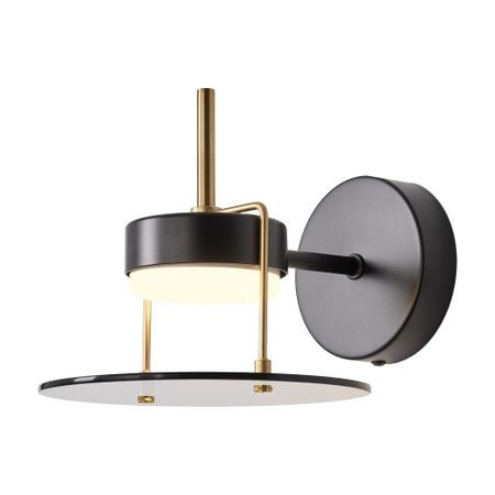 Бра Freya Moon GX53 7 Вт 230 В черное/бронза IP20 (FR5513WL-01BBZ1)