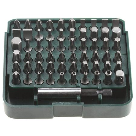 Набор бит Kraftool Grand-61 (26140-H61) PH/PZ/SL/TORX/HEX/SQ 25 мм с адаптером (61 шт.)