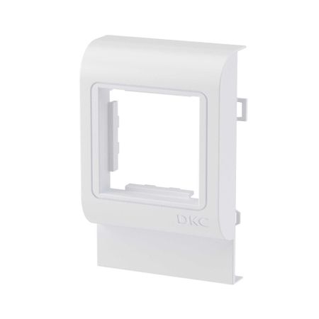 Рамка для кабель-канала DKC In-liner PDA-45N 100 белая 2 модуля (514)