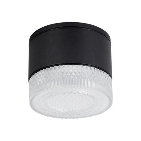 Светильник садово-парковый потолочный Arte Lamp Piautos черный 70 мм GX53 15 Вт IP54 (A1926PF-1BK)