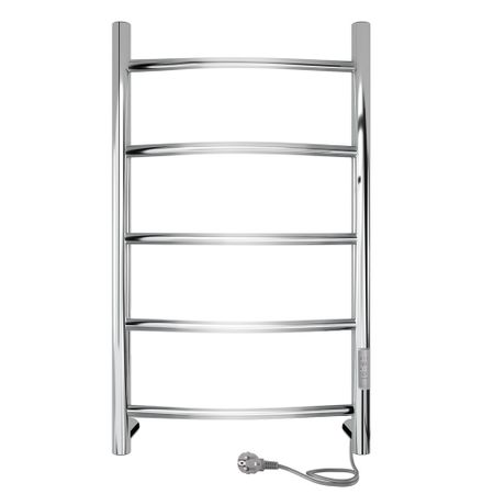 Полотенцесушитель электрический Indigo Arc Lux 800х432 мм 70 Вт с терморегулятором хром jarblue латунные шестигранные стойки прокладки m2 m5