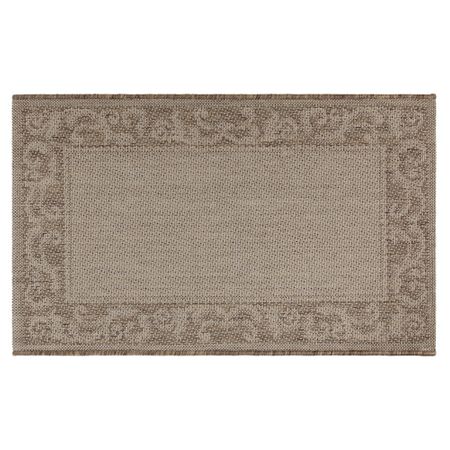 Ковер 0,8х1,5 м прямоугольный Side бежевый безворсовый ротор переднего тормозного диска mati для yamaha side by side rhino 450 yxr45f 660 yxr66f 700 yxr700f 5b4 f582t 00 00 5ug f582t 00 00