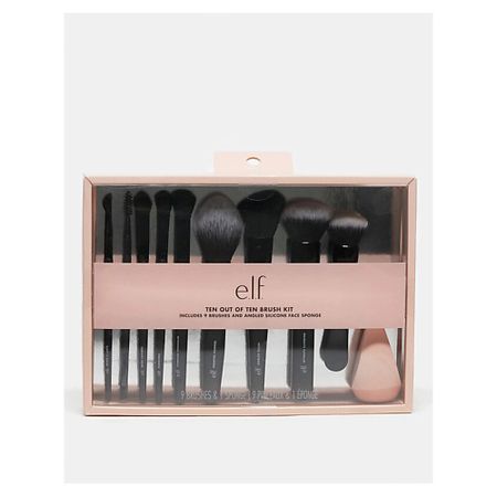 Набор кистей E.L.F. Набор кистей для макияжа Ten out of Ten Brush кистей sigma beauty   кистей для макияжа brush most wanted set