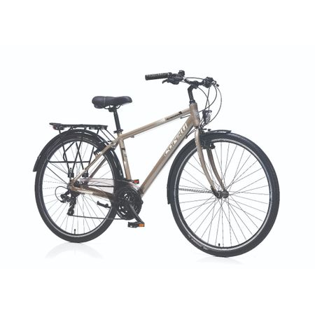 Велосипед Corelli Retropol 700C 21 скорость, мужской, серый