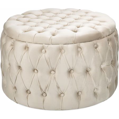 Пуф с крышкой Glasar 49-290B 70х70х44 см