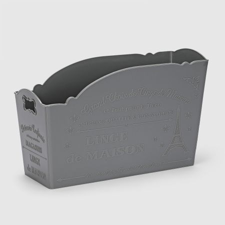 Корзина для хранения Emhouse Paris узкая 27x10x17 см в ассортименте