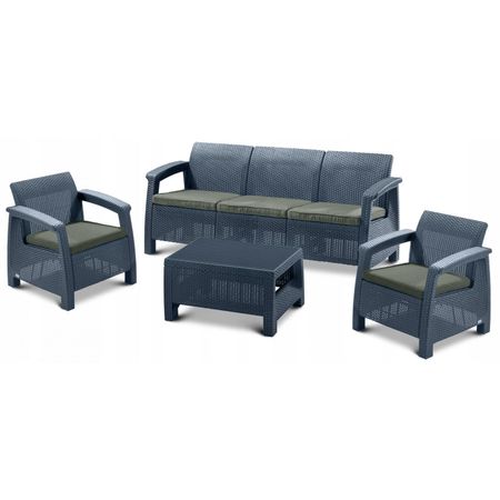 Набор мебели Heniver Novara серый 4 предмета