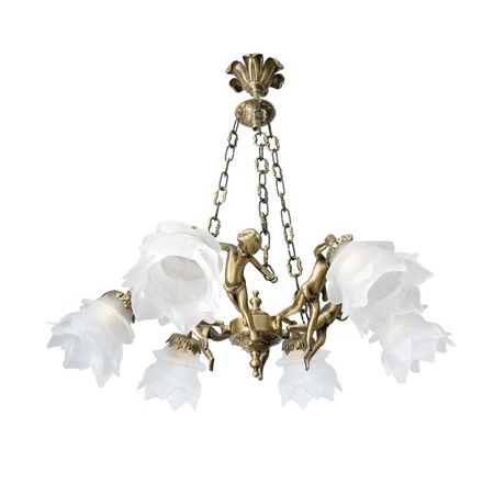 Люстра модерн на цепи Florex international M 100/S6 GM NB андрей юрьевич астахов модерн в мировой графике