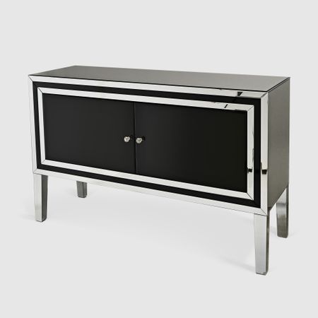 Комод Art Champ 120х40х78 см черный глянец