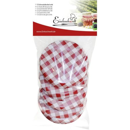 Набор крышек для банок Einkochwelt 346814 5 шт