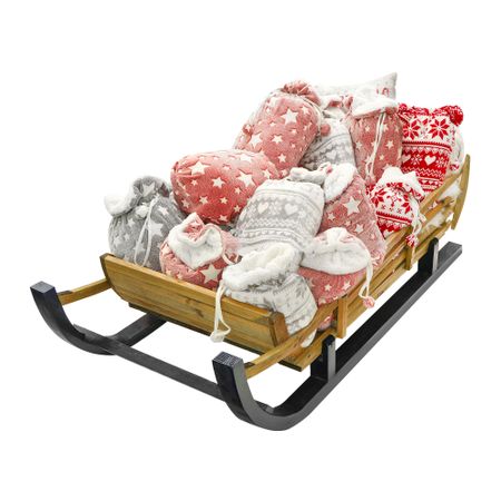 Сани декоративные Kaemingk 180х80х55 см введение в чтение корана второй учитель муалллими сани