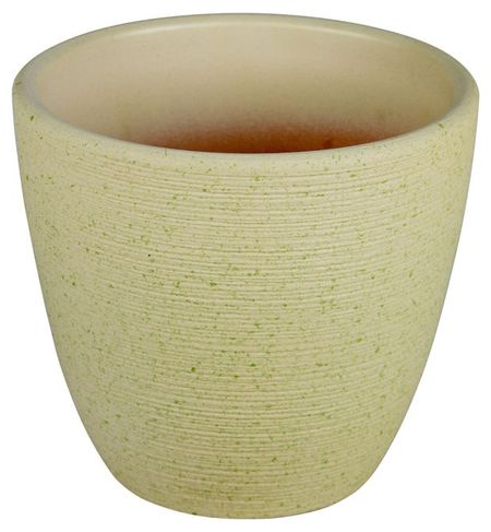 Горшок Garden Star керамический светло-зеленый, d 18 см