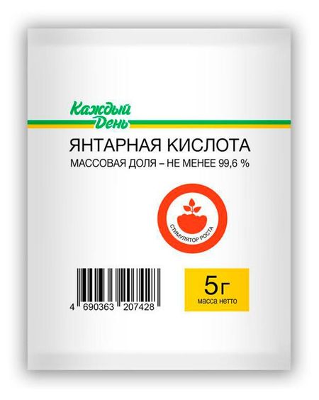 Кислота янтарная Каждый день, 5 г