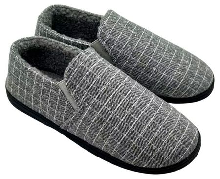 Тапочки мужские InExtenso светло-серые