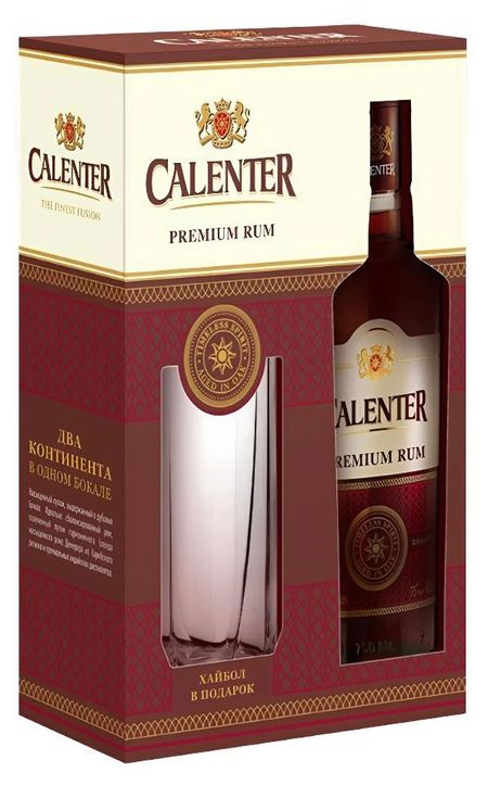 Ром Calenter с бокалом в подарочной упаковке Индия, 0,75 л жюль габриэль верн индия