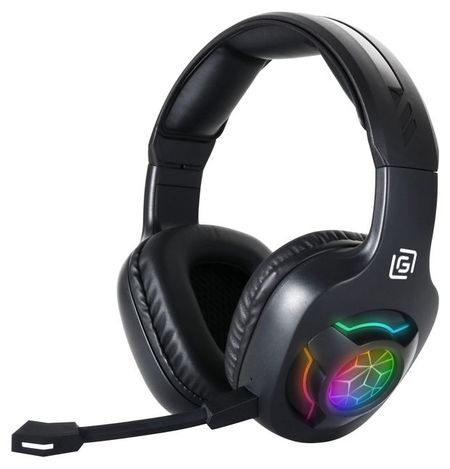 Наушники беспроводные Оклик HS-L575G с микрофоном черные