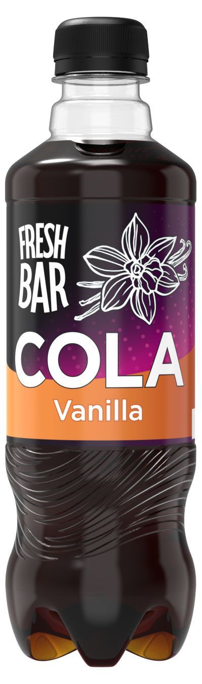 Напиток газированный Fresh Bar Cola Vanilla, 480 мл