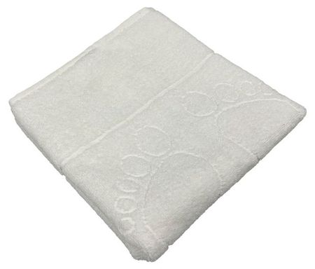 Полотенце махровое Каждый день белое, 50х70 см