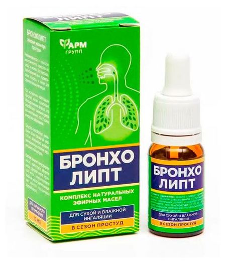 Комплекс эфирных масел Фармгрупп Бронхолипт масло для ингаляции, 10 мл