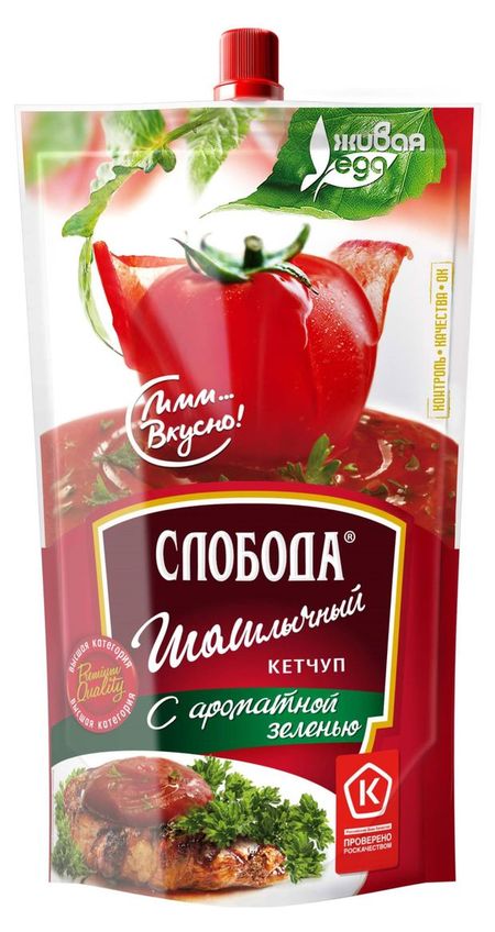 Кетчуп Слобода Шашлычный, 320 г в огне войны сгорая