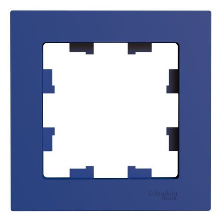 Рамка Systeme Electric AtlasDesign одноместная аквамарин (ATN001101)