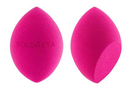 Solomeya Flat End Blending Sponge Pink
