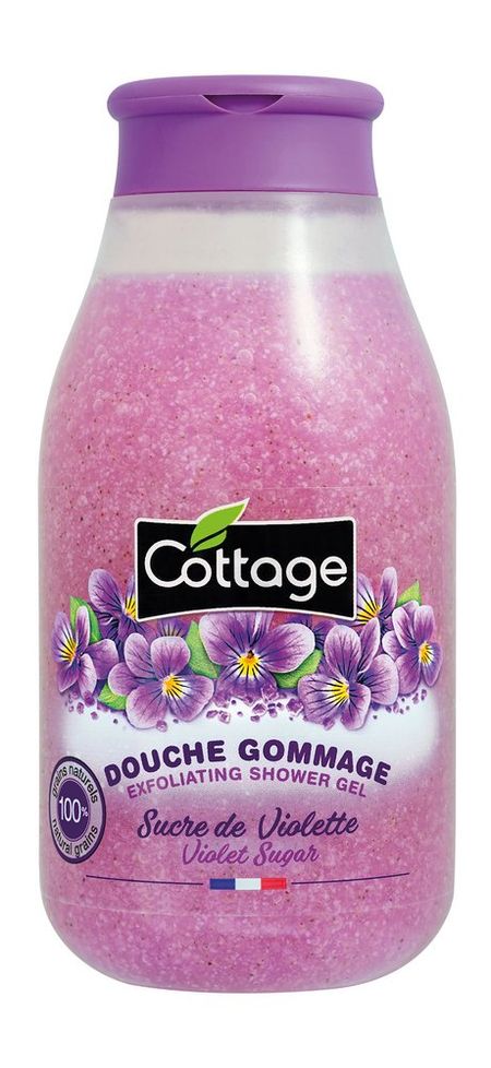 Cottage Exfoliating Violet Sugar Shower Gel