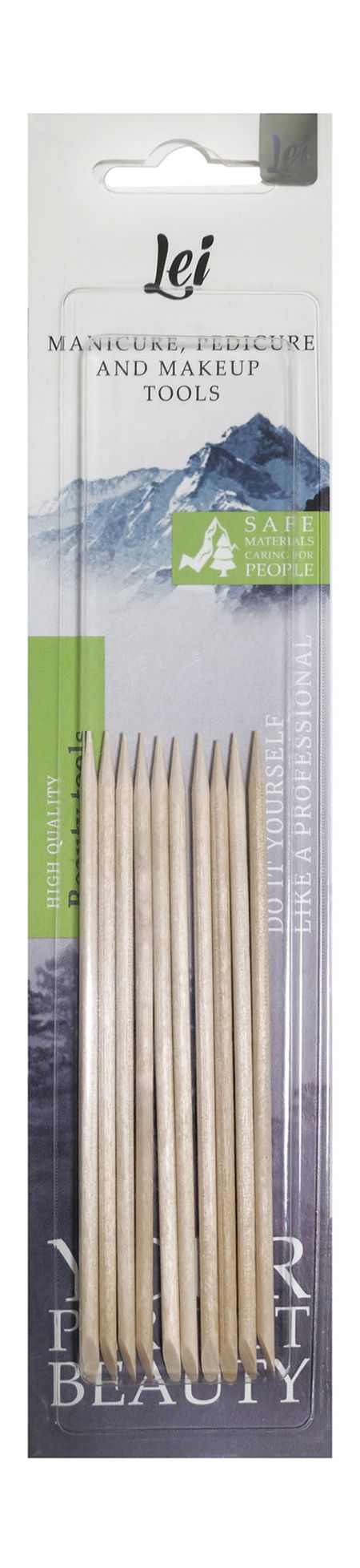 Lei Маникюрные палочки деревянные китайские палочки для еды с ложкой бамбук