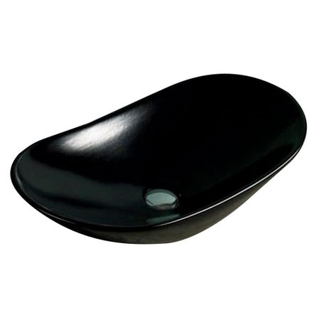 Раковина Melana 62 см накладная черная (7811AMB-805)