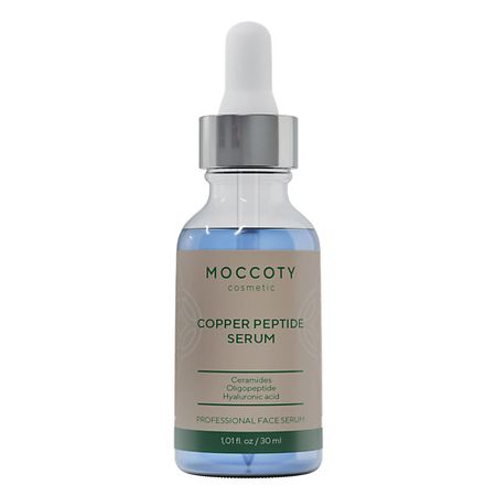 Сыворотка для лица MOCCOTY Антивозрастная увлажняющая сыворотка для лица с Пептидом меди статуэтка крысы из меди
