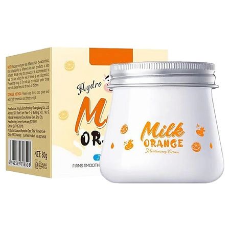 Крем для лица SADOER Крем для лица увлажняющий с экстрактом молока и апельсина moonbiffy стеклянные ложки для молока