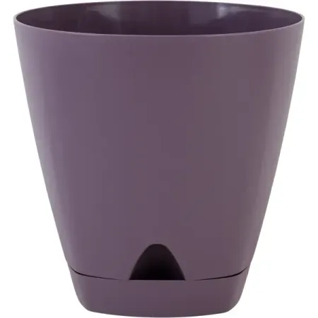 Горшок цветочный Ingreen Amsterdam ø25 h24.4 см v8 л пластик морозная слива елочных шаров ø6 см пластик фиолетовый 18 шт