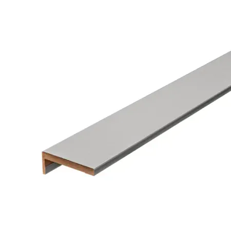 Наличник телескопический Легда 2150x70x8 мм полипропилен цвет серое дерево (5 шт.)