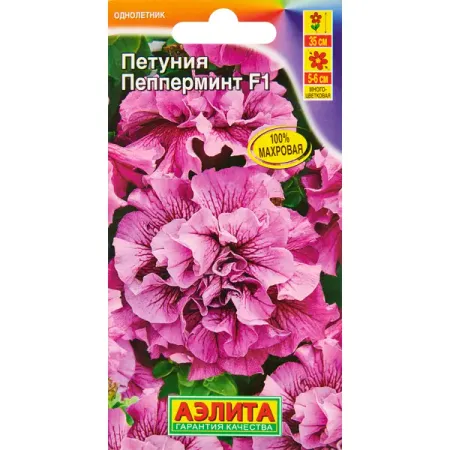 Семена цветов Аэлита петуния Пепперминт F1, 10 шт. dutrieux красочные треугольные флажки 50 100 м