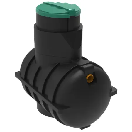 Септик Rostok Дачный черный 1500 л 450 л/сутки